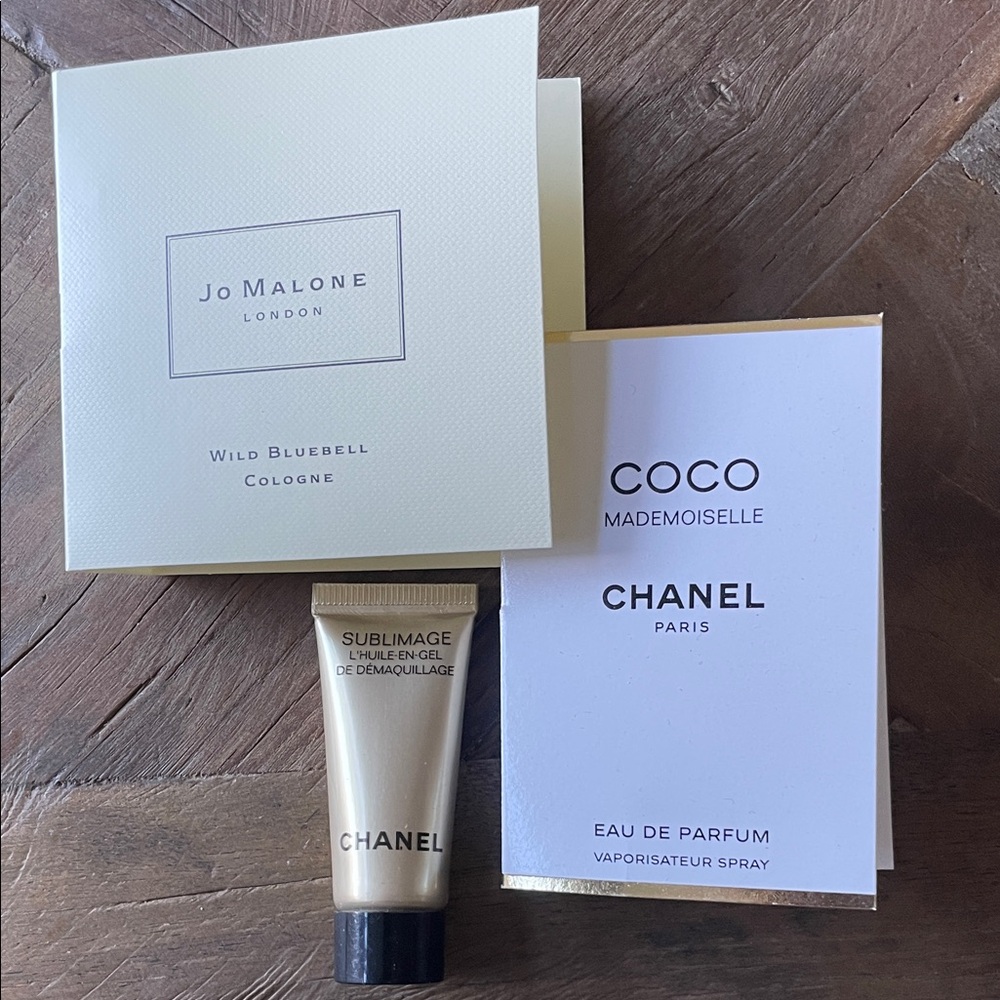 CHANEL Sublimage 
Serum and JoMalone 
Perfume .Chanel  CoCo  travel size